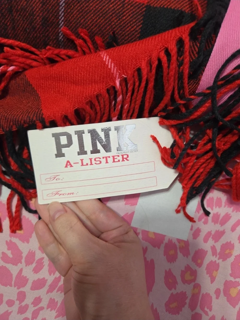 Victoria's Secret PINK VINTAGE RARE NWT BLANKET!